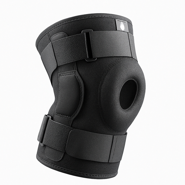 Advanced Knee Brace | Copper Hinged Stabilizers | Patella Gel Pad | Dual Open-Patella Design | ACL, MCL, PCL Pain Relief | 36 Support Modes | Adjustable Velcro Straps | Universal Fit | Medical-Grade Comfort