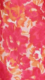 Strapless Maxi Dress | Pink/Red Floral | Folded Bust Detail | Scooped Cowl Back | Silky Polyester | Special Occasion | Elegant Open Back | Standard Sizing