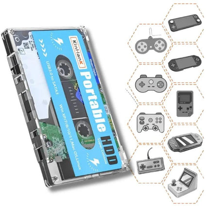 Retro Gaming Console | 110,000+ Classic Games | 80+ Emulators | Multilingual Interface | Wireless Controller Compatible | HDMI & USB Connectivity | Plug & Play | Nostalgic Fun for All Ages