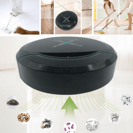 Smart Robotic Vacuum Cleaner | Automatic Pet Hair and Dust Removal | 360° Steering | Compact Size | Low Noise | Carpet and Hard Floor Navigation | Rechargeable with 1.5 Hour Run Time