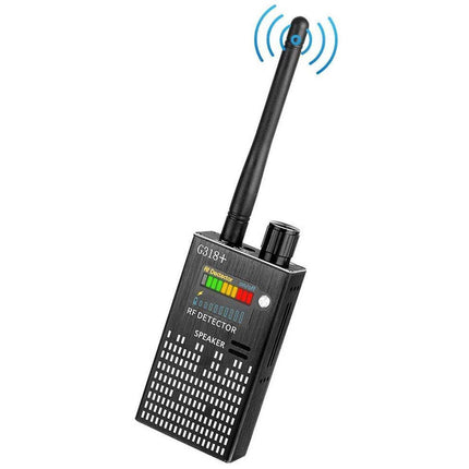 G318 Wireless RF Signal Detector | Detect Hidden Cameras, GPS Trackers, Listening Devices | Portable Privacy Protection | Highest Sensitivity & Multiple Modes | Wide Coverage Surveillance Tool