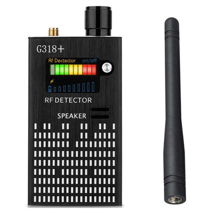 G318 Wireless RF Signal Detector | Detect Hidden Cameras, GPS Trackers, Listening Devices | Portable Privacy Protection | Highest Sensitivity & Multiple Modes | Wide Coverage Surveillance Tool