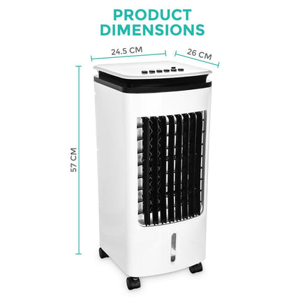 Portable Room Cooling AC Unit | Stand Up Indoor Air Conditioner | Energy Efficient | Easy Move | No Installation Required