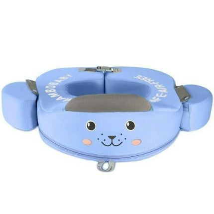 Air-Free Safety Baby Swim Neck Ring | Baby Swim Aid for 4-12 Months | EN13138-1 Certified | Non-Inflatable | Supports Balance & Coordination | Comfortable Design with Secure Fastening | Ideal for Home Hydrotherapy