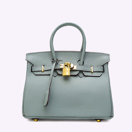 ELEANOR | Premium Faux Leather Handbag | Elegant Statement Piece | Versatile For Work, Events & Travel | Spacious Interior | Chic Makeup Organizer | Timeless Style | 23.5x30x15cm