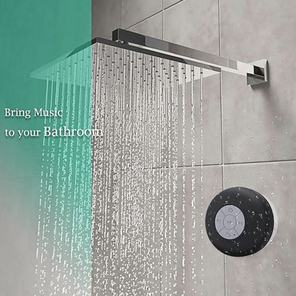 Waterproof Wireless Bluetooth Speaker | Portable Suction Cup Design | 3W Output | 5 Hours Playtime | 10 Meter Range | Compatible with Desktop, Wall, Window | USB Charging | Available in Multiple Colors