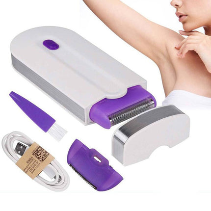 Silky Smooth Pro | Advanced Sensa-Light Technology | Comfortable Painless Laser | Effortless Hair Removal Device | Compact Design | Long-Lasting Silky Skin