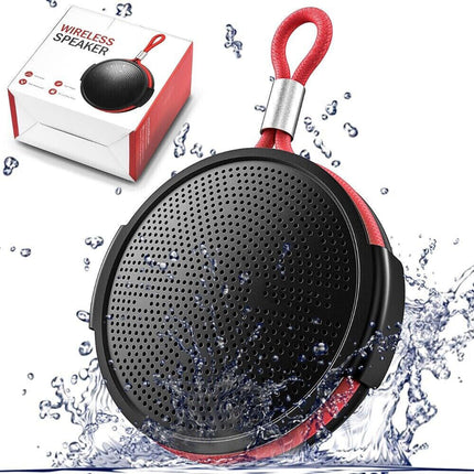 Portable Bluetooth Speaker | Waterproof Wireless Audio | 8H Playtime | IPX5 Water-Resistant | Hands-Free Calls | 33ft Range | Bluetooth 4.2 | Universal Compatibility | Easy to Use with TF Card Support