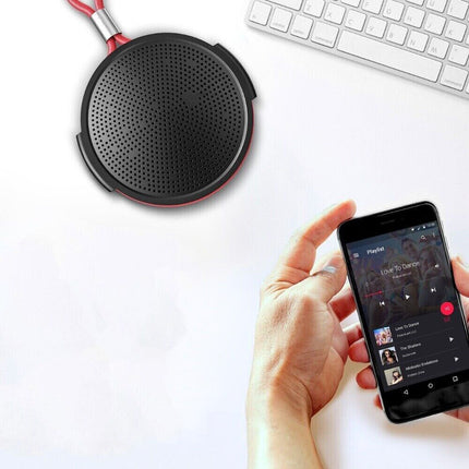 Portable Bluetooth Speaker | Waterproof Wireless Audio | 8H Playtime | IPX5 Water-Resistant | Hands-Free Calls | 33ft Range | Bluetooth 4.2 | Universal Compatibility | Easy to Use with TF Card Support