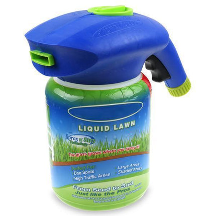 Liquid Grass Seed Sprayer | Lawn Repair | Wide Coverage | Easy-Spray Attachment | Growth-Boosting Liquid Included | Eco-Friendly | Universal Hose Connection | All Climate Suitable | Rapid Green Results