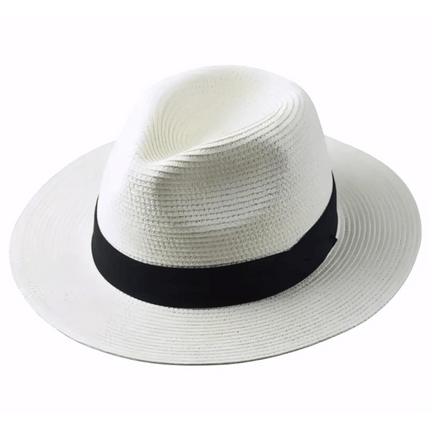 Handcrafted Toquilla Straw Sun Hat | Armoire Melbourne | Men's Wide Brim | Lightweight & Breathable | Classic Design with Modern Twist | Artisanal Quality | Summer Essential | Ecuadorian Craftsmanship
