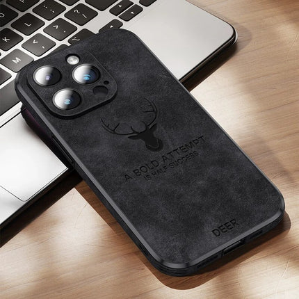 Luxury Leather Case for iPhone | Elegant Design & Shockproof Protection | High-Quality Material | Precise Fit & Cutouts | Thin & Lightweight | Available in Various Colors & Finishes