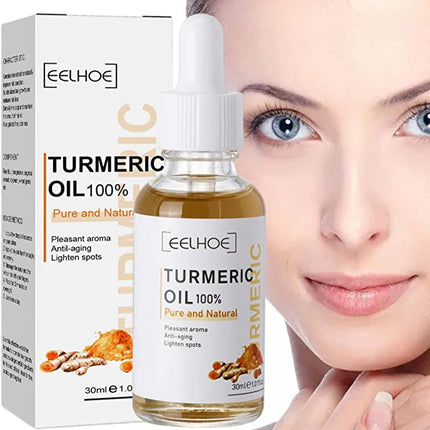 Turmeric Glow Enhancing Serum | Curcuma Skincare | Dark Spot Corrector | Natural Ingredients | 30ml | Antioxidant Enriched Formula | Brightens & Evens Skin Tone | Anti-Aging Hydration | Facial Serum
