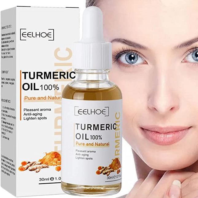 Turmeric Glow Enhancing Serum | Curcuma Skincare | Dark Spot Corrector | Natural Ingredients | 30ml | Antioxidant Enriched Formula | Brightens & Evens Skin Tone | Anti-Aging Hydration | Facial Serum