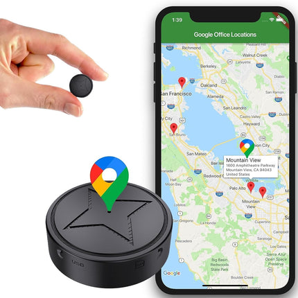 TrackFusion | Compact Magnetic GPS Device | Precision Tracking | Durable -20°C to 70°C | Long-lasting Battery | Smart Alerts | Dual GPS/LBS Mode | Reliable Global Connectivity