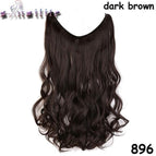 Dark Brown Curly