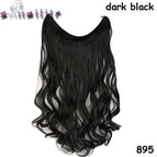 Dark Black Curly