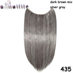 Dark Brown Mix Silver Grey