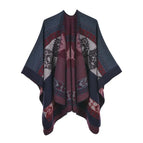rhombic-navy red