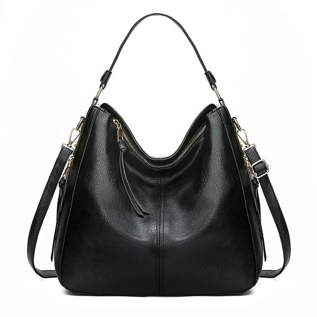 WINDY | Women's Vintage Hobo Shoulder Bag | Large Capacity Fashion Handbag | Soft Slouchy Silhouette with Stylish Detailing | Ideal for Work, Travel, Casual Outings | Fits Essentials | Everyday Effortless Style