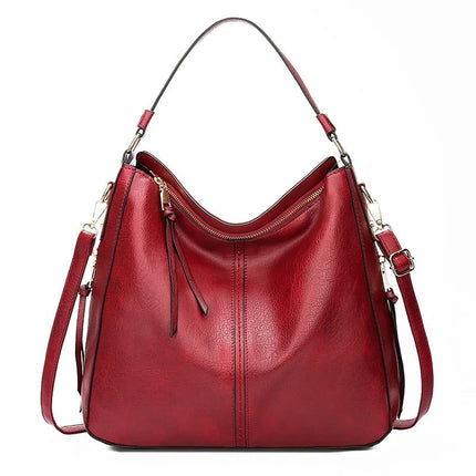 WINDY | Women's Vintage Hobo Shoulder Bag | Large Capacity Fashion Handbag | Soft Slouchy Silhouette with Stylish Detailing | Ideal for Work, Travel, Casual Outings | Fits Essentials | Everyday Effortless Style