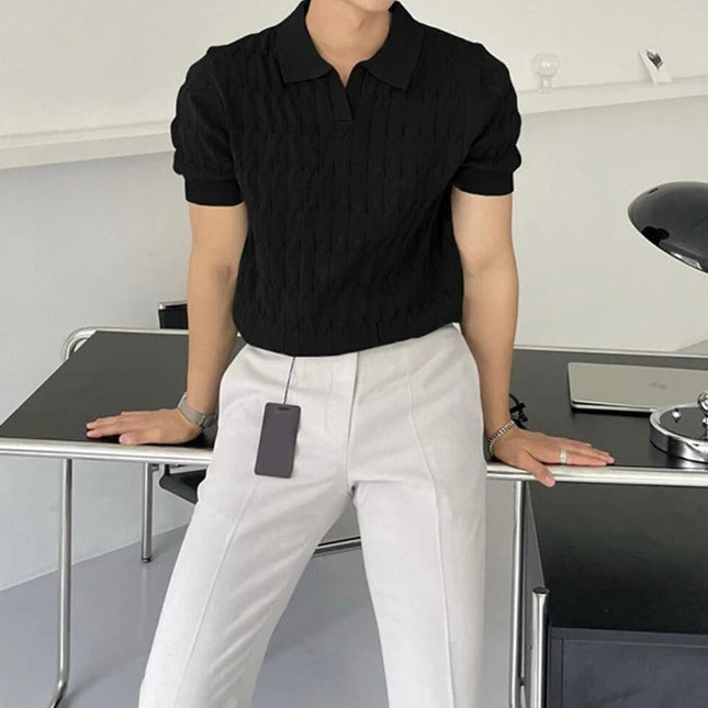 Classic Men's Polo Shirt | Short-Sleeved | Versatile Wardrobe Essential | Comfortable Classic Fit | Ideal for Casual or Semi-Formal Events | Pair with Chinos or Blazer