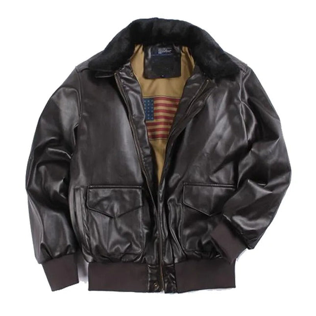 Neville | Vintage Leather Motorcycle Jacket | High-Quality Insulated Leather | Timeless Fit | Winter-Ready with Safety Features | Classic Design