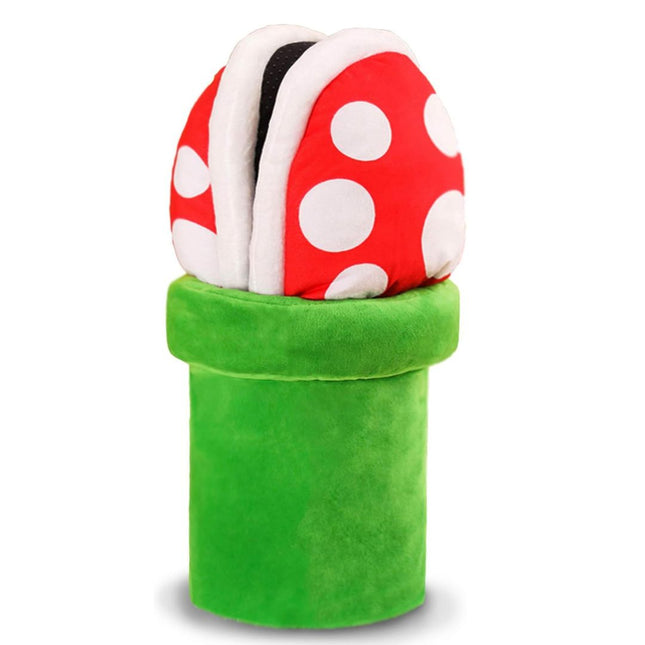 Anime-Inspired Cozy Piranha Plant Slippers | Plush Upper | Memory Foam Midsole | Warm Cotton Comfort for Gamers | Easy Maintenance | Unique Fun Design | Ideal for Lounging and Themed Gatherings