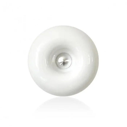 Modern LED Table Lamp | Unique Donut Shape | Dimmable Touch Switch | Energy-Efficient Lighting | High-Quality Glass and Metal | For Living Room, Bedroom, Office | Adjustable Brightness