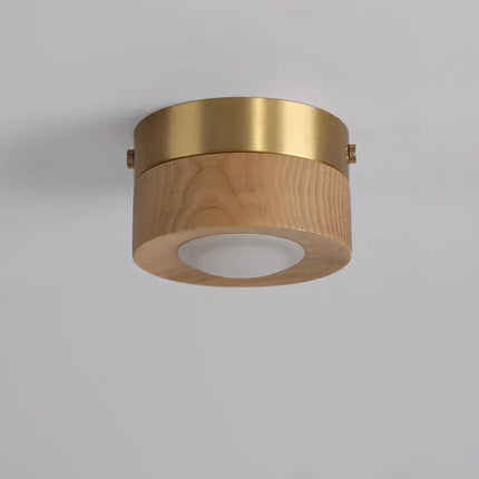 Walnut Wood LED Ceiling Light | Warm Illumination | Sustainable Design | Elegant Craftsmanship | Natural Wood Grain | Energy Efficient